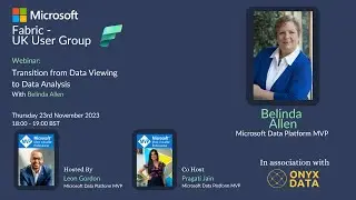 Transition from Data Viewing to Data Analysis with Microsoft MVP Belinda Allen