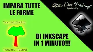 COME CREARE LE FORME IN INKSCAPE IN UN MINUTO
