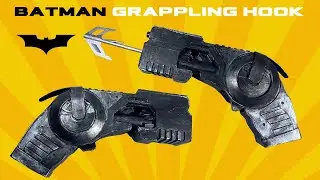 DIY BATMAN Grappling Hook ( cardboard ) -prop/ HOW to make BATMAN Grappling Hook with cardboard