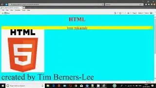 simple web page creation in html