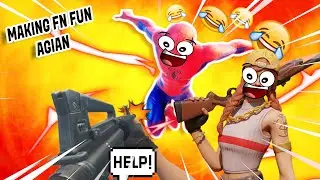 THEOOCITY MAKING FORNITE FUN AGAIN!! ( with barney_dasniper )