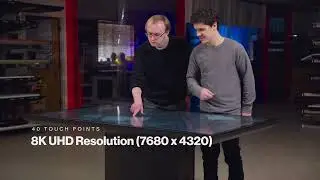 Ideum Pro 75" 8K Multitouch Table - The World's First 8K Touch Table