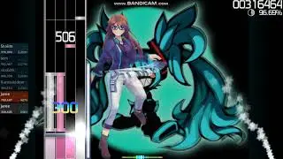 OSU MANIA(4K) // Hatsune Miku - Talent Shredder [hard beatmap] by Jaree