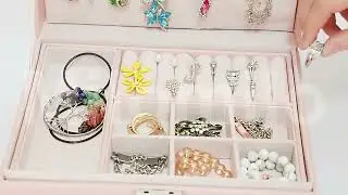 Шкатулка для украшений большая с замком, для девочки детская