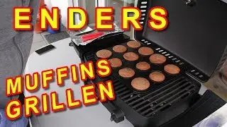 🔥🍰ENDERS URBAN 2095 TISCHGASGRILL ZUM BACKEN VERWENDBAR? MUFFINS GRILLEN
