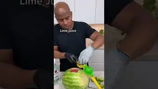 #shorts Punch Blended in a Watermelon 🍉 #cocktail #tipsybartender #wat