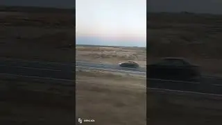 طريق بين أصيلة وطنجة