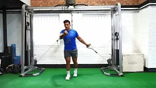 Standing Alternating Low Cable Crossover | Chest | Strength and Conditioning Exercises