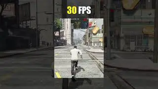 GTA 5 - 5 FPS vs 120 FPS 