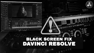 How To Fix ( Black screen ) Davinci Resolve 17\ In Punjabi \ Editor Skills..