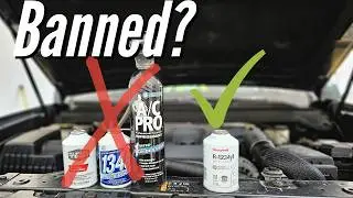 The REAL Reason R-134a Was Banned in New Cars
