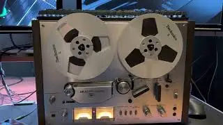 Akai GX-4000D vintage reel-to-reel demo