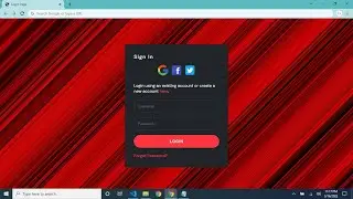 Login Page Design Using HTML CSS Responsive