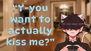 Seven minutes in heaven with your femboy crush [ASMR] [M4A]
