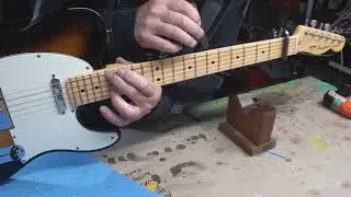 Fender Telecaster Setup Easy Peezy