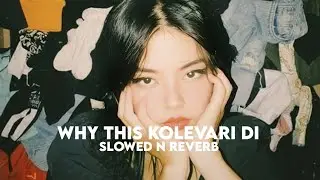 Why This Kolevari Di (Slowed n Reverb)
