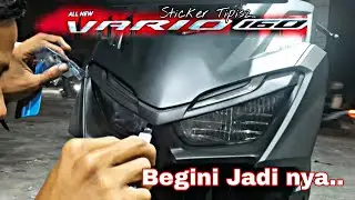 LATEST VARIO 160 2022 | Thin Thin Sticker ( Rims & Mika Lights )