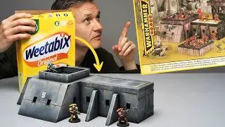 Making Free Warhammer Terrain | Classic Cardboard Firebase