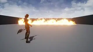 RTVFX - #27 - Fire (WIP) - Heat Refraction and Sparks