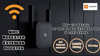 Unboxing+How to Install Xiaomi Wifi Repeater Pro/Mi WiFi Range Extender Pro/3 EASY STEPS
