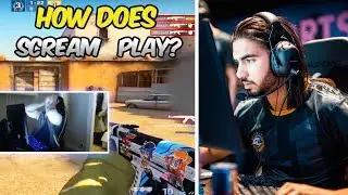 PRO PLAYERS REACTION TO SCREAM PLAYS! BEST OF SCREAM! CS:GO Twitch Moments