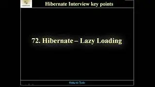 HB72. Hibernate - Lazy Loading