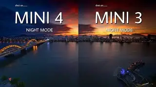 DJI Mini 4 Pro VS DJI Mini 3 | NIGHT MODE | Camera Test