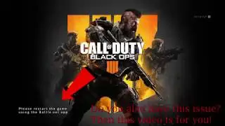 LAUNCH ERROR EASY FIX! BLACK OPS 4! (Battle.net ERROR)