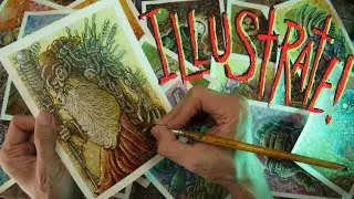 I'm Making TRADING CARDS! - Plus - John Blanche Tribute.