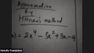 Horner's method