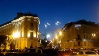 Алые паруса 2016 фейерверк