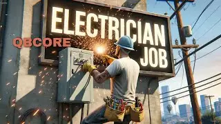 FIVEM ELECTRICIAN JOB  | QBCORE SCRIPT