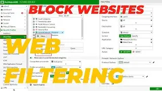How to Configure Web Filtering in Fortigate Firewall | NSC4 Training