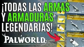 PALWORLD⚔️Como CONSEGUIR las ARMAS y ARMADURAS LEGENDARIAS en PALWORLD ⚔️PALWORLD ARMAS y ARMADURAS