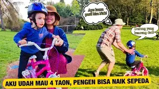 Balita 4 Taon Bisa Naik Sepeda | Toddler learn to ride the bike without stabilisers