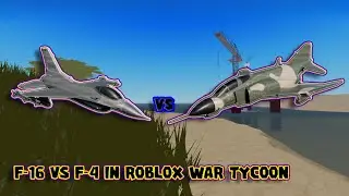 F-16 vs F-4 in ROBLOX War Tycoon
