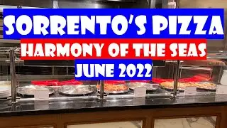 SORRENTO'S PIZZA REVIEW - Harmony of the Seas - June 2022 - Royal Caribbean Cruise Line