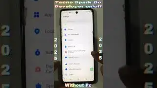Tecno Spark Go Developer Options locked/Unlocked 2025✅ Without Pc 2025✅ 