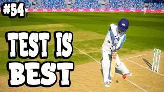 NEED GOOD TEST INNINGS || CRICKET 19 CAREER MODE HINDI #54 PS5