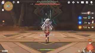 Genshin Impact Ruin Machine Boss fight (Yoimiya Team)