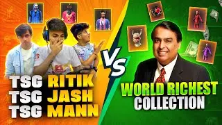 Ritik Jash & Mann Collection Vs India’s Richest Collection Player  || Mukesh Ambani 😂 - Freefire