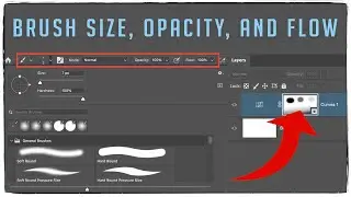 Intelligent Masks with Brush Size, Opacity, and Flow