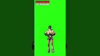6th Anniversary Pubg Mobile 3D Dance green screen #gaming #og #greenscreen