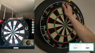 Competitive Darts Match | 501 Best of 7
