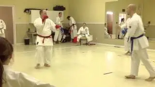 Men's Black Belt Sparring | Heijoshin vs Victoria Karate | IDSL Feb 2013