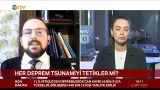 Yasin Yaşar YILDIRIM Deprem ve Tsunami Hakkında NTV' de Açıklamalarda Bulundu
