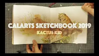 Calarts Sketchbook 2019 [Kactus Kid] [Reupload]