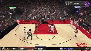 Full court shot