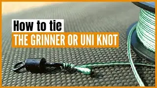 How to tie the grinner knot (great braid to swivel knot)