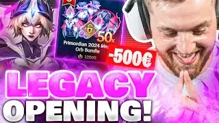 💸🔥500€ LEGACY League Opening | ZIEHE ICH meine lieblings SKINS?! - League of Legends